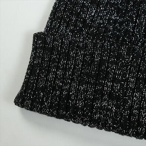 SUPREME シュプリーム 25SS Overdyed Beanie Metallic Black ビーニー 黒 Size 【フリー】 【新古品・未使用品】 20825207