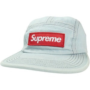SUPREME シュプリーム 21AW Washed Chino Twill Camp Cap キャンプキャップ インディゴ Size 【フリー】 【中古品-良い】 20825216