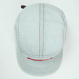SUPREME シュプリーム 21AW Washed Chino Twill Camp Cap キャンプキャップ インディゴ Size 【フリー】 【中古品-良い】 20825216