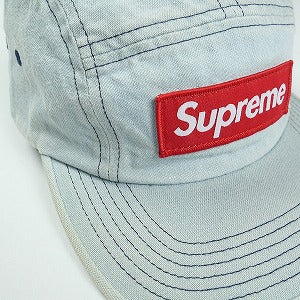 SUPREME シュプリーム 21AW Washed Chino Twill Camp Cap キャンプキャップ インディゴ Size 【フリー】 【中古品-良い】 20825216