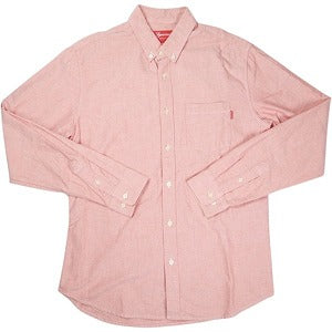 SUPREME シュプリーム Oxford L/S Shirt 長袖シャツ ピンク Size 【M】 【中古品-良い】 20825220