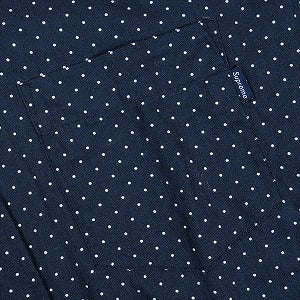 SUPREME シュプリーム Polka Dot Shirt 長袖シャツ 紺 Size 【L】 【中古品-良い】 20825221