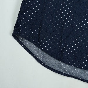 SUPREME シュプリーム Polka Dot Shirt 長袖シャツ 紺 Size 【L】 【中古品-良い】 20825221