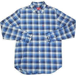 SUPREME シュプリーム 3 Color Plaid Shirt 長袖シャツ 青 Size 【M】 【中古品-良い】 20825222