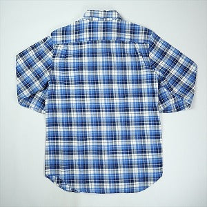 SUPREME シュプリーム 3 Color Plaid Shirt 長袖シャツ 青 Size 【M】 【中古品-良い】 20825222