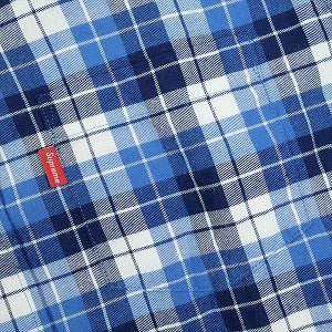 SUPREME シュプリーム 3 Color Plaid Shirt 長袖シャツ 青 Size 【M】 【中古品-良い】 20825222