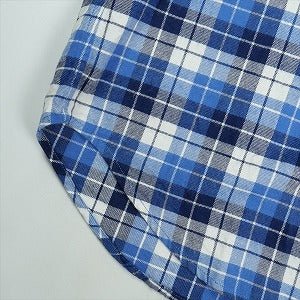 SUPREME シュプリーム 3 Color Plaid Shirt 長袖シャツ 青 Size 【M】 【中古品-良い】 20825222