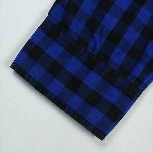 SUPREME シュプリーム Buffalo Check Shirt 長袖シャツ 青 Size 【L】 【中古品-良い】 20825223
