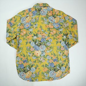 SUPREME シュプリーム 14AW Flowers Shirt 長袖シャツ 黄 Size 【L】 【中古品-良い】 20825224