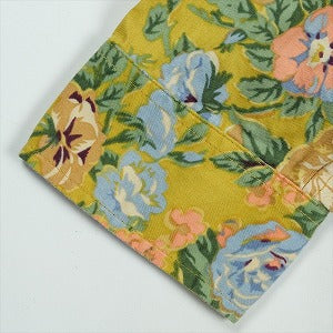 SUPREME シュプリーム 14AW Flowers Shirt 長袖シャツ 黄 Size 【L】 【中古品-良い】 20825224
