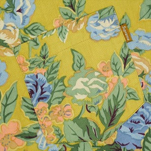 SUPREME シュプリーム 14AW Flowers Shirt 長袖シャツ 黄 Size 【L】 【中古品-良い】 20825224