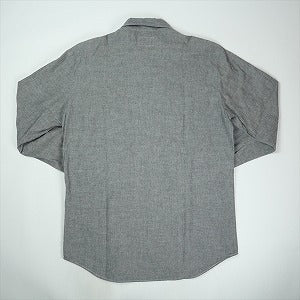 SUPREME シュプリーム Chambray Work Shirt 長袖シャツ 灰 Size 【L】 【中古品-良い】 20825225