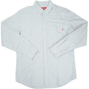 SUPREME シュプリーム Strip BD Shirt 長袖シャツ 白 Size 【L】 【中古品-良い】 20825227