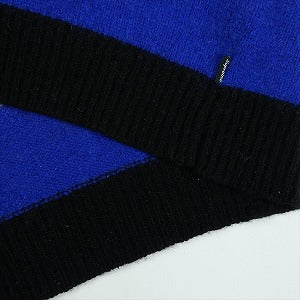 SUPREME シュプリーム Border Sweater セーター 青 Size 【L】 【中古品-良い】 20825228