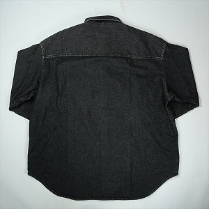 WTAPS ダブルタップス 22AW WCPO 01/LS/COTTON.DENIM デニム長袖シャツ 黒 Size 【L】 【新古品・未使用品】 20825253