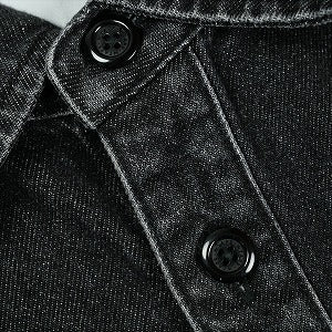WTAPS ダブルタップス 22AW WCPO 01/LS/COTTON.DENIM デニム長袖シャツ 黒 Size 【L】 【新古品・未使用品】 20825253