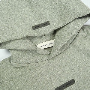 Fear of God フィアーオブゴッド ESSENTIALS Classic Fleece Hoodie Concrete Heather パーカー 灰 Size 【XL】 【新古品・未使用品】 20825272