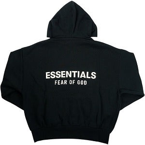 Fear of God フィアーオブゴッド ESSENTIALS Classic Hoodie Jet Black/White パーカー 黒 Size 【L】 【新古品・未使用品】 20825275