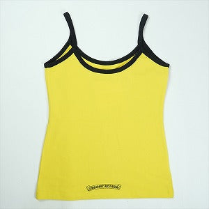 CHROME HEARTS クロム・ハーツ ROLLER SKATES TANK HORSESHOE YELLOW /BLACKキャミソール 黄 Size 【レディースS】 【新古品・未使用品】 20825304