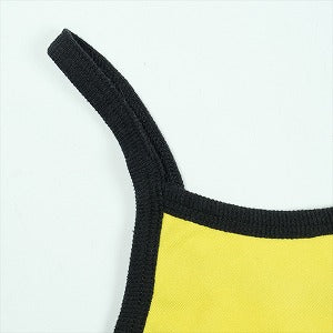 CHROME HEARTS クロム・ハーツ ROLLER SKATES TANK HORSESHOE YELLOW /BLACKキャミソール 黄 Size 【レディースS】 【新古品・未使用品】 20825304