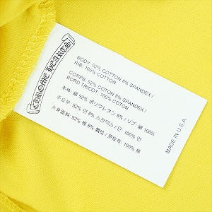CHROME HEARTS クロム・ハーツ ROLLER SKATES TANK HORSESHOE YELLOW /BLACKキャミソール 黄 Size 【レディースS】 【新古品・未使用品】 20825305