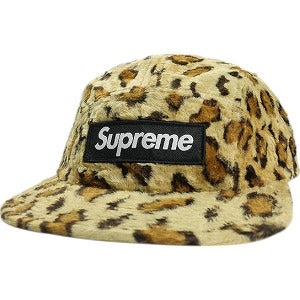 SUPREME シュプリーム ×GOODENOUGH 25SS Crushed Rayon Pile Camp Cap Leopard キャンプキャップ 黄 Size 【フリー】 【新古品・未使用品】 20825307