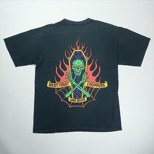 VINTAGE ヴィンテージ West Coast Choppers ウェストコーストチョッパーズ Iron Cross Coffin Logo Tee Tシャツ 黒 Size 【L相当】 【中古品-良い】 20825322