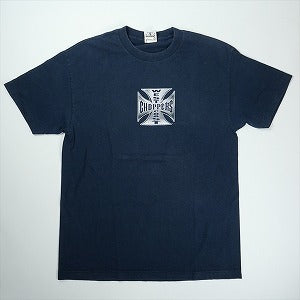 VINTAGE ヴィンテージ West Coast Choppers ウェストコーストチョッパーズ Metallic Cross Tee Tシャツ 紺 Size 【L】 【中古品-良い】 20825323