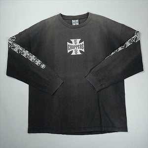 VINTAGE ヴィンテージ West Coast Choppers ウェストコーストチョッパーズ Iron Cross LS Tee ロンT 黒 Size 【L相当】 【中古品-良い】 20825330