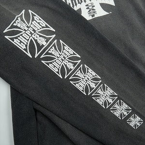 VINTAGE ヴィンテージ West Coast Choppers ウェストコーストチョッパーズ Iron Cross LS Tee ロンT 黒 Size 【L相当】 【中古品-良い】 20825330