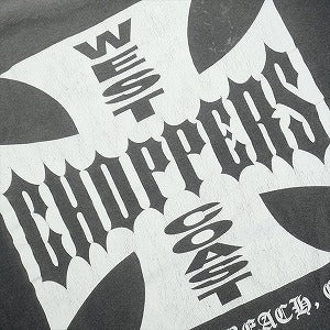 VINTAGE ヴィンテージ West Coast Choppers ウェストコーストチョッパーズ Iron Cross LS Tee ロンT 黒 Size 【L相当】 【中古品-良い】 20825330