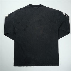 VINTAGE ヴィンテージ West Coast Choppers ウェストコーストチョッパーズ Skull Head White LS Tee ロンT 黒 Size 【L】 【中古品-良い】 20825331