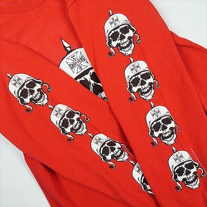VINTAGE ヴィンテージ West Coast Choppers ウェストコーストチョッパーズ Skull Head White LS Tee ロンT 赤 Size 【L】 【中古品-良い】 20825334