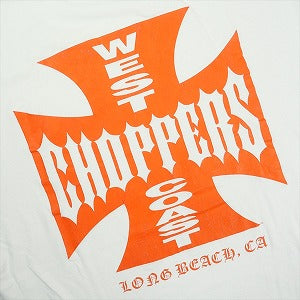 VINTAGE ヴィンテージ West Coast Choppers ウェストコーストチョッパーズ Red Iron Cross Tee Tシャツ 白 Size 【XXL】 【中古品-良い】 20825335