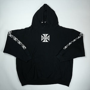 VINTAGE ヴィンテージ West Coast Choppers ウェストコーストチョッパーズ Iron Cross Hoodie パーカー 黒 Size 【XL】 【中古品-良い】 20825336