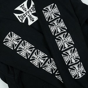 VINTAGE ヴィンテージ West Coast Choppers ウェストコーストチョッパーズ Iron Cross Hoodie パーカー 黒 Size 【XL】 【中古品-良い】 20825336