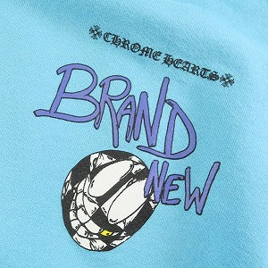 CHROME HEARTS クロム・ハーツ MATTY BOY PPO BRAIN NEW PULLOVER HOODIE BLUE パーカー 水色 Size 【XL】 【新古品・未使用品】 20825355