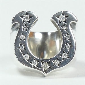 TENDERLOIN テンダーロイン H.S RING SILVER/STONE ホースシューリング リサイズ有り 銀 Size 【10号】 【中古品-非常に良い】 20825363