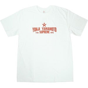 SUPREME シュプリーム ×Y's YOHJI YAMAMOTO 25FW Star Tee White Tシャツ 白 Size 【L】 【新古品・未使用品】 20825367