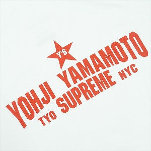 SUPREME シュプリーム ×Y's YOHJI YAMAMOTO 25FW Star Tee White Tシャツ 白 Size 【L】 【新古品・未使用品】 20825367