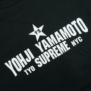SUPREME シュプリーム ×Y's YOHJI YAMAMOTO 25FW Star Tee Black Tシャツ 黒 Size 【L】 【新古品・未使用品】 20825373