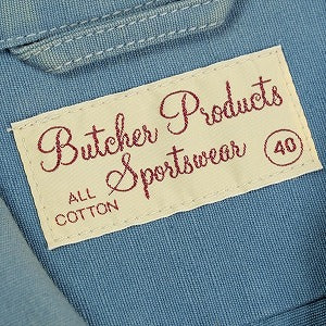 At Last ＆ Co アットラスト/BUTCHER PRODUCTS ブッチャープロダクツ DRIZZLER JACKET ドリズラージャケット 水色 Size 【40】 【中古品-良い】 20825393