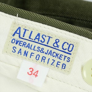 At Last ＆ Co アットラスト/BUTCHER PRODUCTS ブッチャープロダクツ WORK TROUSERS トラウザーパンツ オリーブ Size 【W34】 【中古品-良い】 20825399
