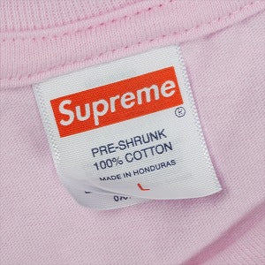 SUPREME シュプリーム 25FW Stick Tee Pink Tシャツ ピンク Size 【L】 【中古品-良い】 20825406