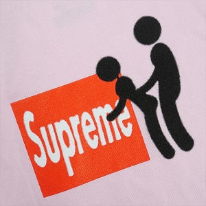 SUPREME シュプリーム 25FW Stick Tee Pink Tシャツ ピンク Size 【L】 【中古品-良い】 20825406