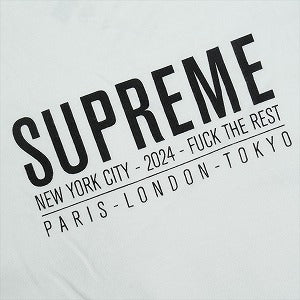 SUPREME シュプリーム 24SS Paris Tee White Tシャツ 白 Size 【M】 【中古品-ほぼ新品】 20825409