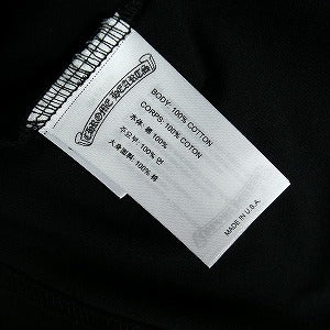 CHROME HEARTS クロム・ハーツ NECK LOGO SS T-SHIRT BLACK/BLUE Tシャツ 黒青 Size 【L】 【新古品・未使用品】 20825421