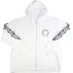 CHROME HEARTS クロム・ハーツ HORSESHOE ZIP HOODIE WHITE ジップパーカー 白 Size 【XS】 【新古品・未使用品】 20825430