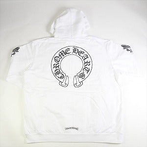CHROME HEARTS クロム・ハーツ HORSESHOE ZIP HOODIE WHITE ジップパーカー 白 Size 【XS】 【新古品・未使用品】 20825430