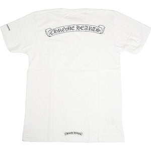 CHROME HEARTS クロム・ハーツ SCROLL SS T-SHIRT WHITE/BLACK Tシャツ 白 Size 【XL】 【新古品・未使用品】 20825464